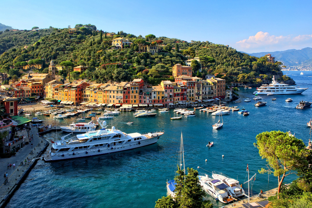 Harbor of Portofino, Italy